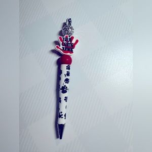 Beaded pen